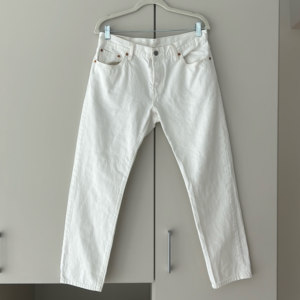 Levi’s 501s White Jeans